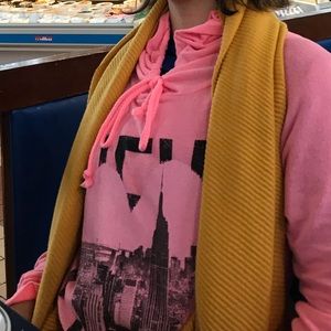 Yellow scarf no brand